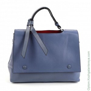 Женская кожаная сумка 8808 Блу синий