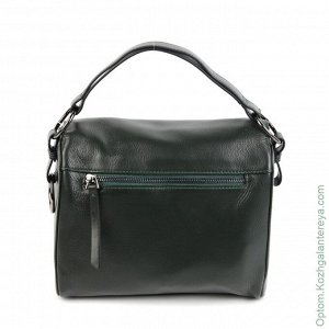 Женская кожаная сумка 2219 Грин зеленый