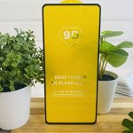 Защитное стекло 9D для XIAOMI REDMI NOTE 9S / NOTE 9 PRO / NOTE 9 PRO MAX / REDMI K30 PRO  FULL GLUE в техпаке (на полный экран, полный клей, салфетки в комплекте)