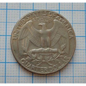 США четверть доллара 1971