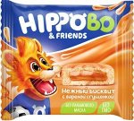 Бисквитное пирожное HIPPO BO &amp; friends с вареной сгущенкой, 32 г (упаковка 12 шт.)