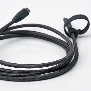 LILLHULT ЛИЛЛЬХУЛЬТ Кабель USB тип А – lightning, темно-серый1.5 м