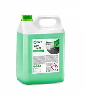 GRASS Концентрированое щелочное моющее средство "Super Cleaner" (канистра 5,8 кг)