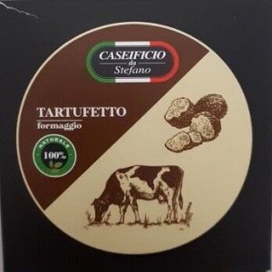 Сыр Тартуфетто (Tartufetto) Качотта с черным  трюфелем  ~250 гр.