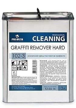 Graffiti Remover Hard, 3л, усиленное средство против граффити