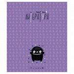 Тетрадь 40л &quot;Клякса&quot; по литературе С7083-11 КТС-ПРО {Россия}