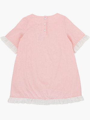 Платье (98-116см) UD 4833(2)крем розовый