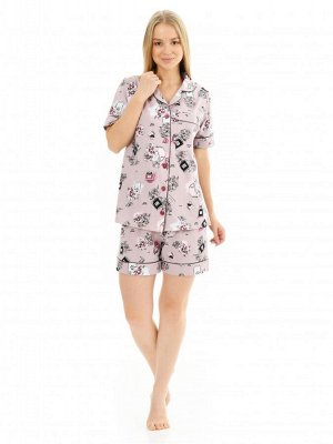 Пижама женская Парфюм(шорты) распродажа