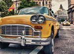 Фотообои Желтое такси