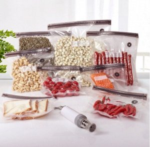 Вакуумный пакет для пищевых продуктов, 28*26 см