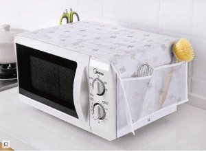 Накидка-чехол на микроволновую печь с карманами, микс