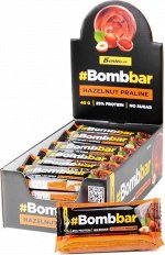 Батончик Bombbar глазированный Hazelnut Praline 40 г 1 уп.х 30 шт.