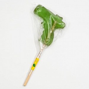 Карамель на палочке "Пистолет" зеленый , 45г