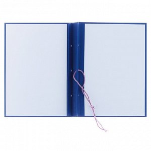 Папка для дипломных работ "Дипломный проект" (без бумаги), синий