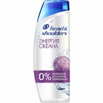 HEAD &amp; SHOULDERS Шампунь против перхоти Энергия океана для жизненной энергии волос 400мл