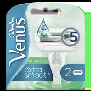 GILLETTE VENUS Embrace Extra Smooth Sensitive Сменные кассеты для безопасных бритв 2шт