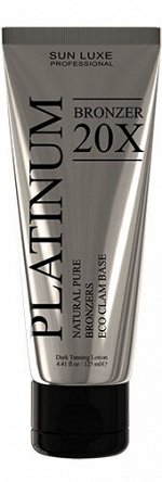 Крем для загара в солярии &quot;Platinum Bronzer 20х&quot; 125 мл