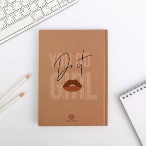 Гифт-бокс "You go girl", ремень, обложка для паспорта, визитница и ежедневник