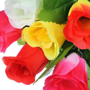 Цветок искусственный в виде розы, 35-40 см