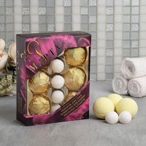 Набор «С 8 Марта» мыльные конфеты, бомбочки для ванны