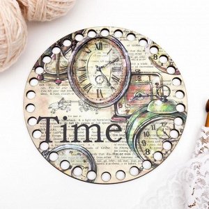 Заготовка для вязания "Круг. Time" 15 см