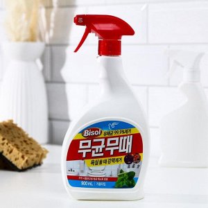 Чистящее средство для ванной комнаты Bisol, с ароматом трав, 900 мл