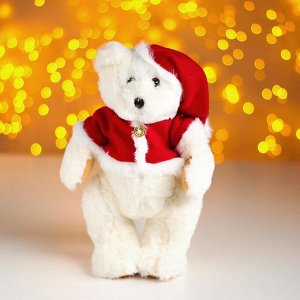 Мягкая игрушка «Мишка в костюме Деда Мороза»