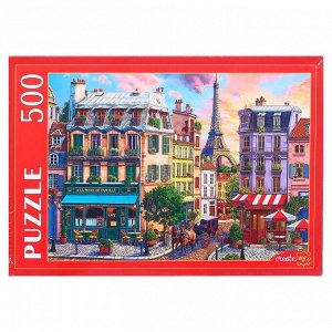 Пазлы 500 элементов «Парижская улица»