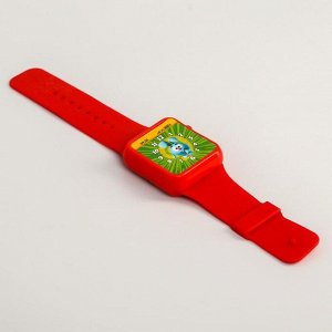 Часы музыкальные «Весёлые часики», звук, работает от батареек, Смешарики