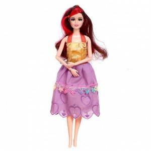 Кукла-модель шарнирная «Кэтрин» с платьями, малышкой и аксессуарами