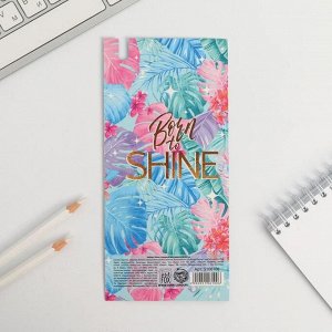 Art Fox Блок с липким краем Shine ON, + ручка, чёрные листы