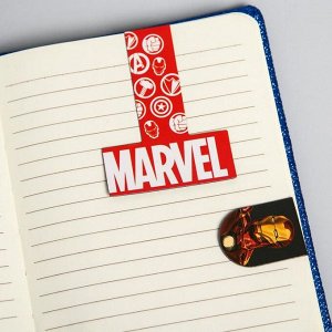 Открытка с магнитными закладками "Настоящему герою", MARVEL, 3 шт.