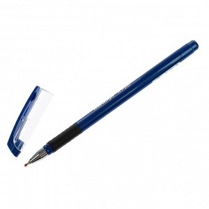 Ручка шариковая Berlingo xFine 0.3, синяя, корпус синий, грип 256289, цена за 1шт.