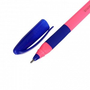 Ручка шариковая ErichKrause U-109 Neon Stick&Grip 1.0, корпус микс, чернила синие