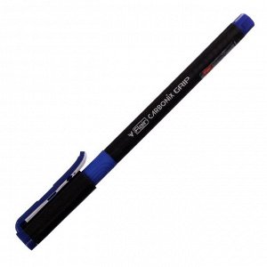 Ручка шариковая Flair CARBONIX GRIP, узел 0.7мм, синяя F-1377/син.