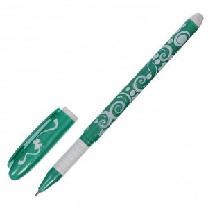 Ручка гелевая Beifa &quot;Узоры&quot;, узел 0.5мм, чернила синие, резиновый упор, микс