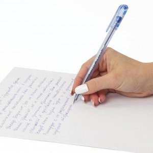 Ручка шариковая масляная Pensan "My-Pen", чернила синие, корпус тонированный, узел 1 мм, линия письма 0,5 мм