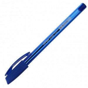 Ручка шариковая трехгранная Oil Gel Pen, узел 0.5, чернила синие на маслянной основе, микс