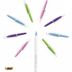 Ручка шариковая, 1.2 мм, широкое письмо, BIC Cristal Up Easy Glide, МИКС