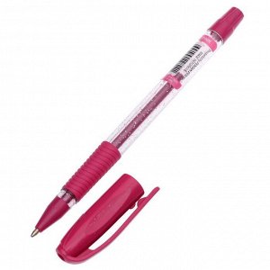 Ручка гелевая Pensan "Glitter Gel", чернила с блестками, микс, узел 1 мм, линия письма 0,5 мм, резиновый держатель, дисплей