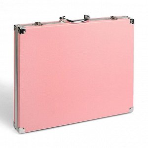 Набор для рисования, в чемоданчике ПВХ, розовый