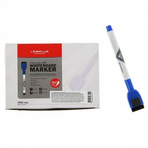 Маркер для доски 2.5 мм MiniMax-820 синий, магнит и губка
