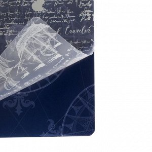 Тетрадь А4, 48 листов в клетку ErichKrause Old Map, пластиковая обложка, блок офсет