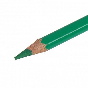 Карандаш акварельный Koh-I-Noor Mondeluz 3720/059, зеленый травянистый, 175 мм, грифель 3.8 мм, ЦЕНА ЗА 1 ШТ