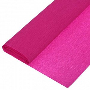 Бумага крепированная 50 х 250 см, плотность - 40 г/м, в рулоне, светло-фиолетовый (цикламен)
