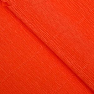 Бумага крепированная 50 х 250 см, плотность - 40 г/м, в рулоне, темно-оранжевый