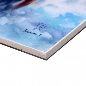 Альбом для акварели А4, «Малевичъ» Waterfall , 210 x 297 мм, 200 г/м?, 20 листов, на склейке