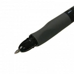 Ручка гелевая "пиши-стирай" Carioca "OOPS", черные чернила, резиновый держатель, узел 0,7 мм