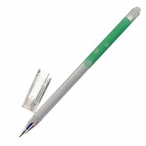 Ручка гелевая со стираемыми чернилами 0,5 мм, стержень синий, корпус МИКС (штрихкод на штуке)