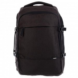 Рюкзак молодёжный с эргономичной спинкой Grizzly, 45 х 32 х 21, для мальчиков, чёрный